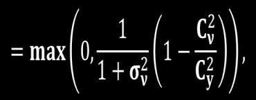 multiplikatívneho šumu( s E[ν(i,j)]=1) a stdev σ ν, x a ν sú