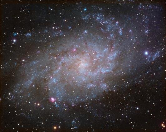 1. Introduction: Figure: 1 Messier 33 (M-33) also known as the Triangulum Galaxy is a famous spiral galaxy located in the small northern constellation Triangulum.