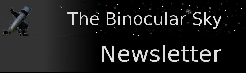 December 2018 Introduction Welcome to the 7 th anniversary edition of the Binocular Sky Newsletter.