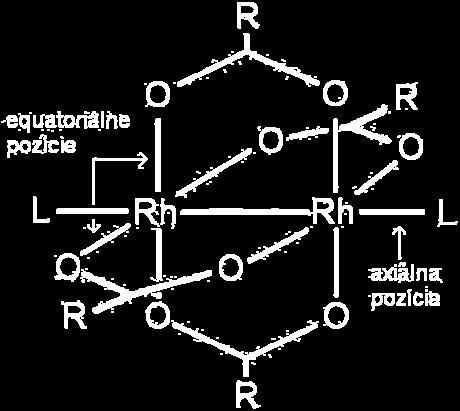 1 Geometria študovaného komplexu Molekula diródia študovaná v tejto práci patrí medzi komplexy s tzv. paddle wheal geometriou. Ich všeobecná schéma je zachytená na Obrázku 4.1. Obrázok 4.