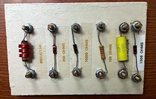 2 Inductor L= 2.5 10 H 7 Capacitor C= 10 F Resistor R=100 Ω Resistor R=1 kω Fig 2.