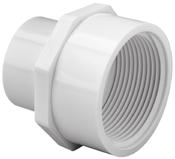 ADAPTERS PVC SCHEDULE 40 FEMALE ADAPTER REDUCING MALE ADAPTER Slip x FPT 435-005 ½ 100 01 0.85 435-007 ¾ 50 01 1.