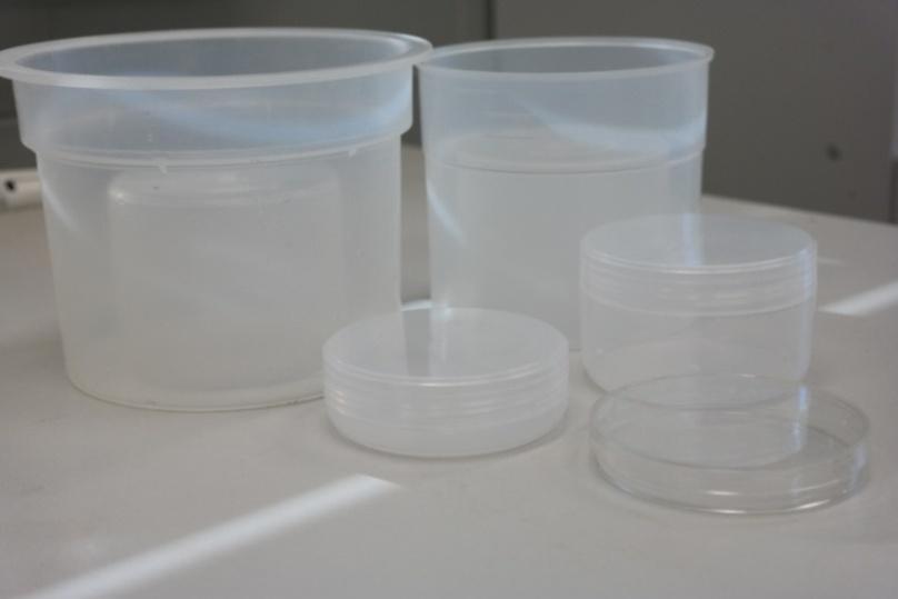 5.2.1. Tested samples Fig. 5-13. Test specimen containers applied for container geometry test Fig. 5-14.