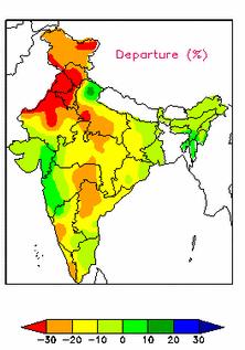 rainfall over India (Active / Break spells)