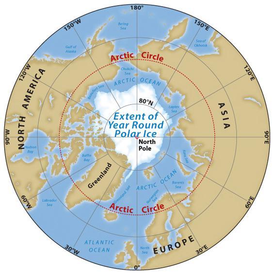Geographic scope We define the European Arctic geographically as the land areas North of the Arctic Circle and East to the foothills of the Ural Mountains of Russia.