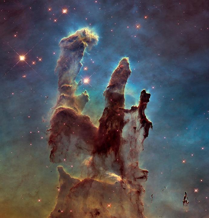 The Pillars of Creation (Eagle Nebula)