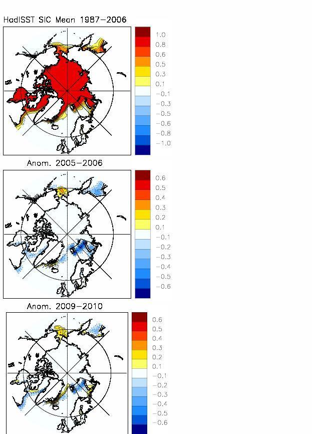 Recent cold European winters coincide with abnormally reduced sea ice concentration in the Barents-Kara Sea Sea Ice