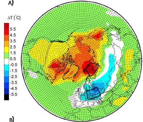 European cold winters in CMIP5 Composite