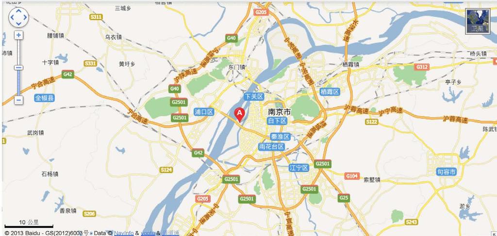 Field measurements A: Nanjing Bureau of