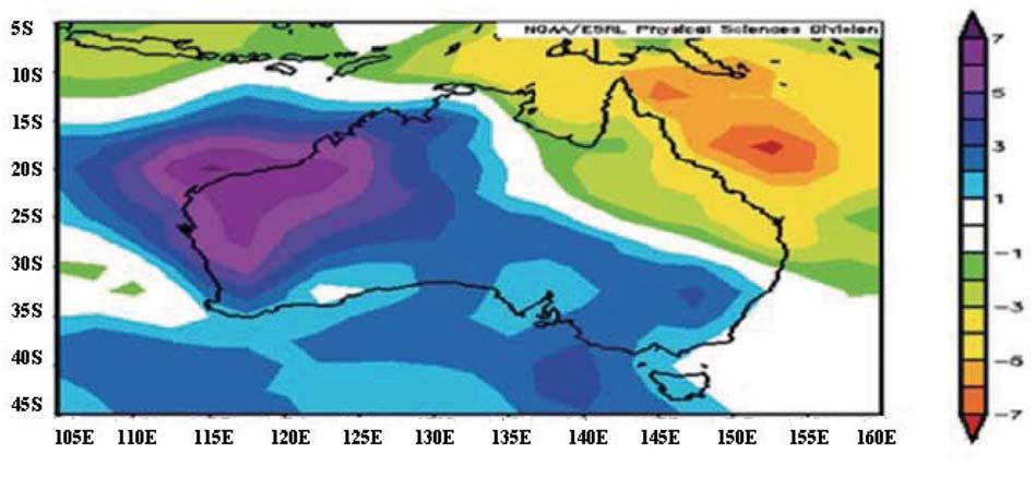 Impact of Indian Ocean High on Winter Precipitation 183 Fig.