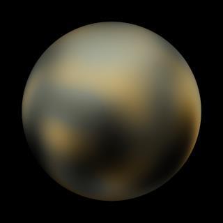 To make both objects more visible, the images taken were magnified four times. With an exposure time of only one-tenth of a second, Pluto s smaller moons are not visible.