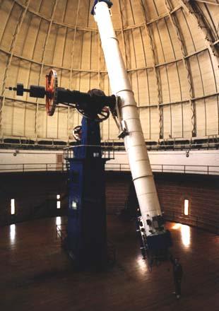 Refracting Telescopes Uses large lenses to gather light: Original form of the telescope (Lipperhey s spy glass & Galileo s telescopes) Large Objective Lens to gather and focus light.