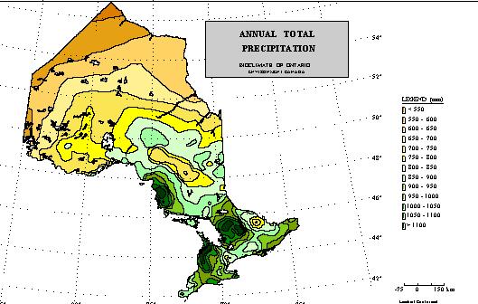 Regional Changes in Precipitation GETTING WETTER NON-LINEAR 1971-2000 WETTER 1961-1990 WETTER Canada s Climate and its
