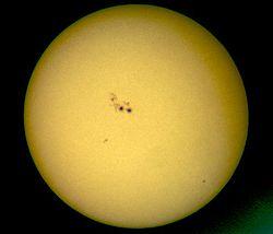 The Solar Magnetic Field Sunspots have a bipolar character, the lead sun