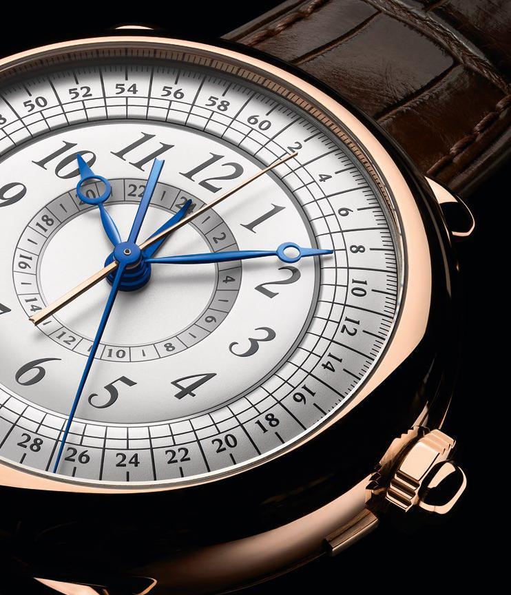 THE DE BETHUNE ABSOLUTE CLUTCH SYSTEM A PATENTED CHRONOGRAPH INVENTION De Bethune s absolute clutch marks a significant technological breakthrough in the history of chronographs.
