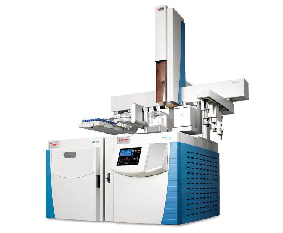 2 Method Setup Measurements were carried out using the Thermo Scientific TRACE 131 gas chromatograph coupled to the Thermo Scientific TSQ Duo triple quadrupole mass spectrometer.