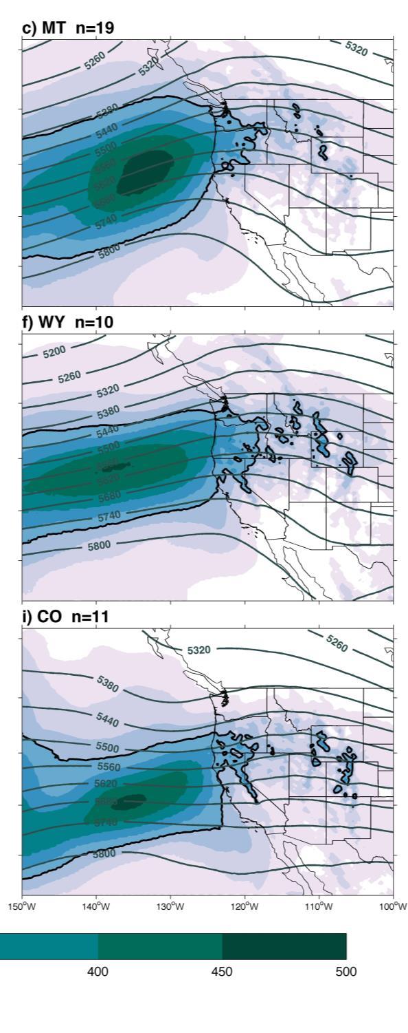 F(x) F(x) F(x) F(x) F(x) WA Median = 41 mm Another hint at preferential corridors for inland transport Link between " SWE (mm) atmospheric rivers, inland penetration, and extreme snowfall (based on