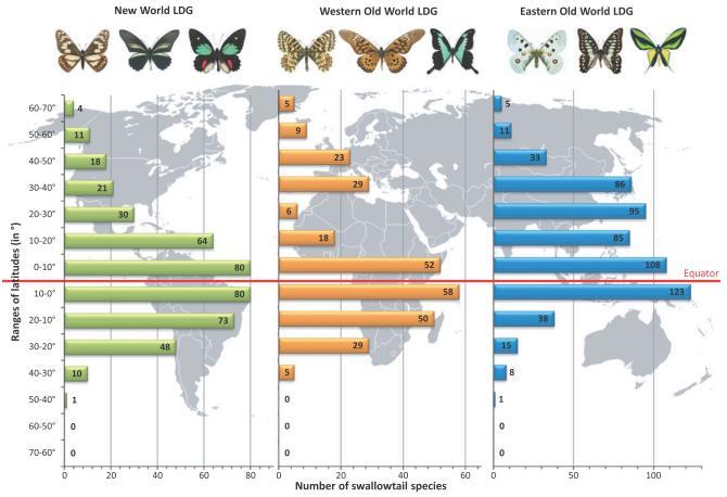 Case study: Evolutionary and ecological processes affecting swallowtail species richness Condamine et al.