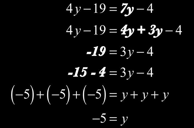 Solve: ( + 7) ( ) +