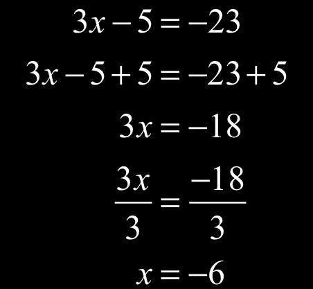 11 Solve: 5 The distance between
