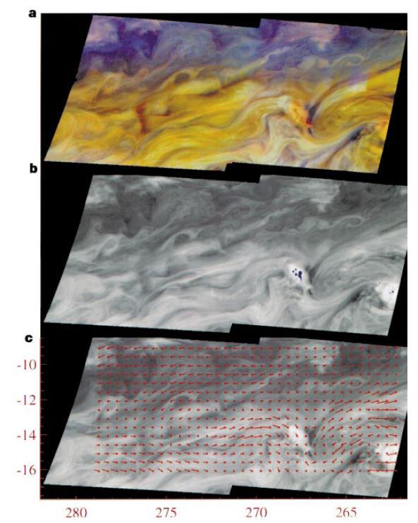 Some familiar clouds: Jovian thunderstorms evidence for