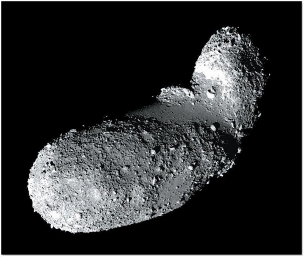 Asteroid Itokawa Japanese probe, Hayabusa, soft landed 2005, returned samples to earth