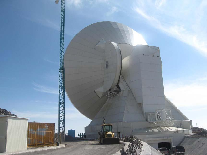 New Telescopes Single Dish and Arrays LMT (Large Millimatre Telescope) 32m diameter