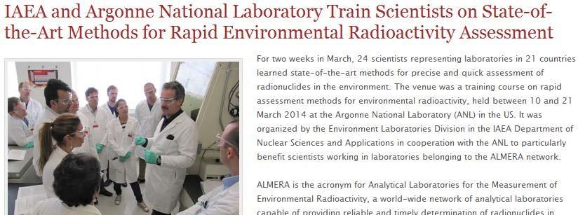 rapid methods in radiochemical laboratories