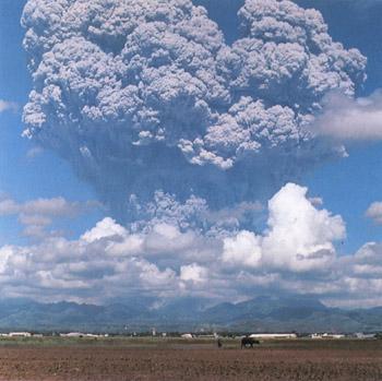 MOUNT PINATUBO ERUPTION (Phillipines) The volcanic eruption (June 1991) that cooled the planet The second largest volcanic eruption of the 20 th century Volcanic activity Particles and gases (SO 2 )