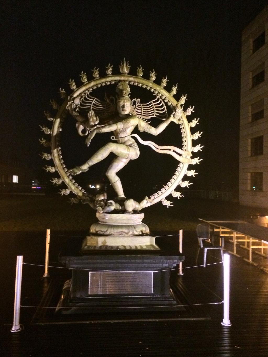 CERN Statute of Cosmic Dance of Shiva at CERN.