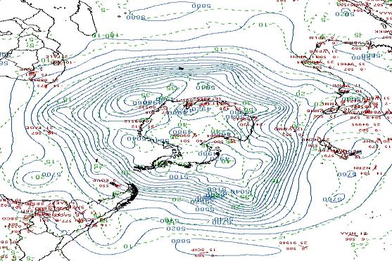 52 3. REVIEW OF THE ATMOSPHERIC PROCESSES OVER THE ANTARCTIC IN OCTOBER DECEMBER 217 The present reviews use data on the