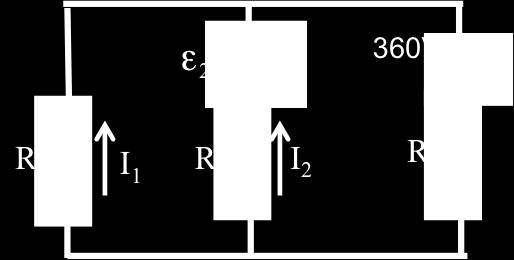 8. In the circuit shown below, R 1 =200Ω, R 2 =80Ω, R 3 =40Ω The current through R 1, R 2, are found to be I 1 =1A and I 2 =3A respectively in the directions indicated.