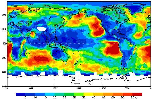 Tropical and subtropical cloud regime transitions: GCSS Pacific Cross-section Intercomparison (GPCI) How representative is the crosssection?