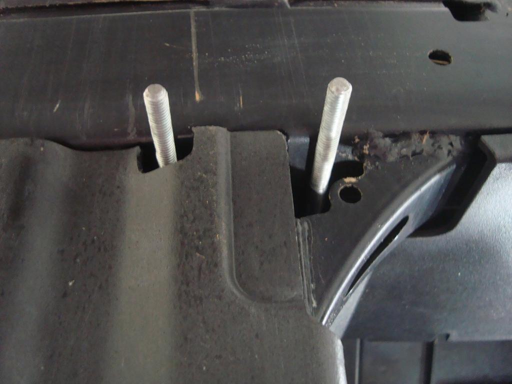 vehicle and position square u-bolts thru
