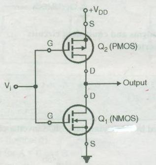 Ans j. Any two points 2marks Transistor operate in either cut off or active regions. They are not allowed to operate in saturation. They can switch at very fast speeds.