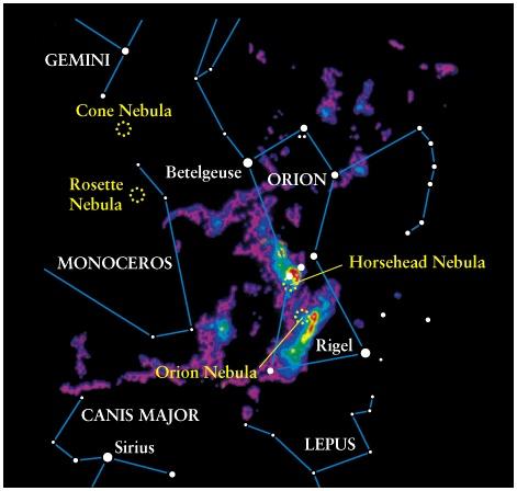 Spectral emission lines Cold dark interstellar hydrogen clouds Emission