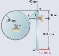Problem 0 points) band belt is used to control the speed of a flwheel. If the coefficient of friction between the belt and the flwheel is 0.