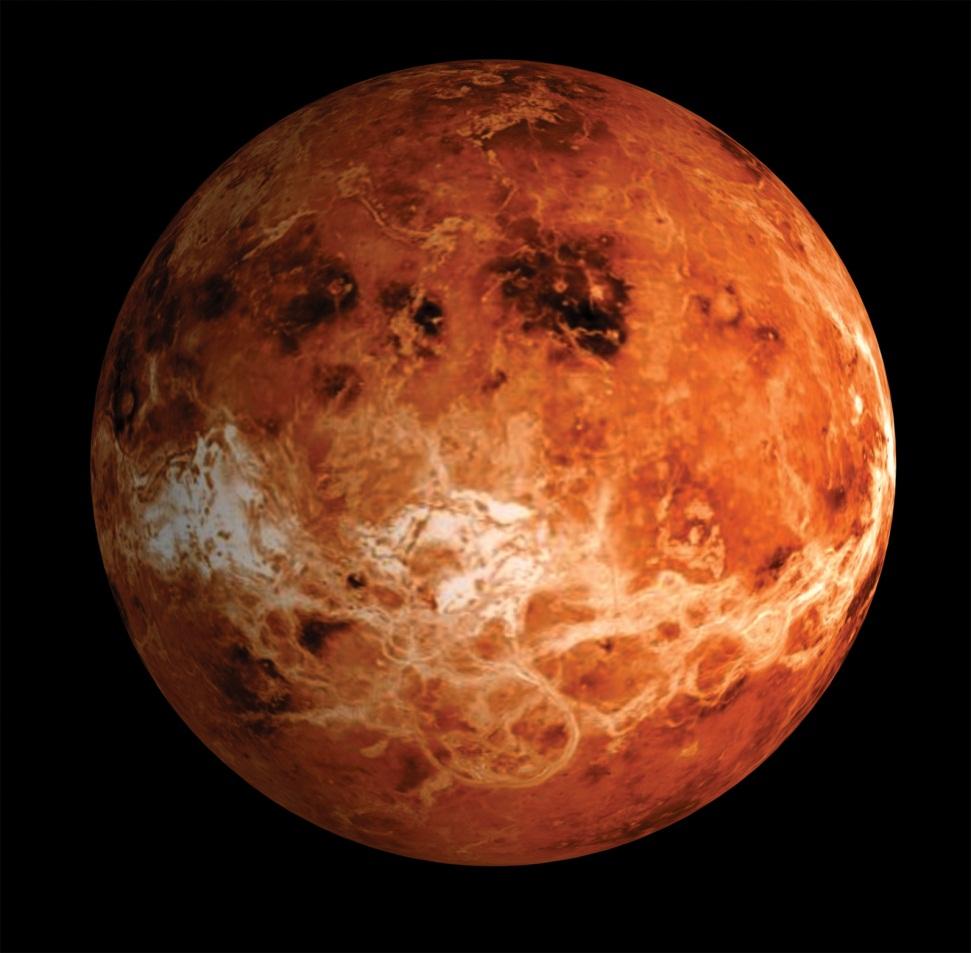 Venus: The Veiled Planet Surface Features Data has confirmed that basaltic volcanism and tectonic activity shape Venus s surface Based on low density of