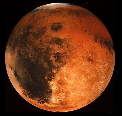 Mars: The Red Planet The Martian atmosphere has only 1 percent the density of Earth s.