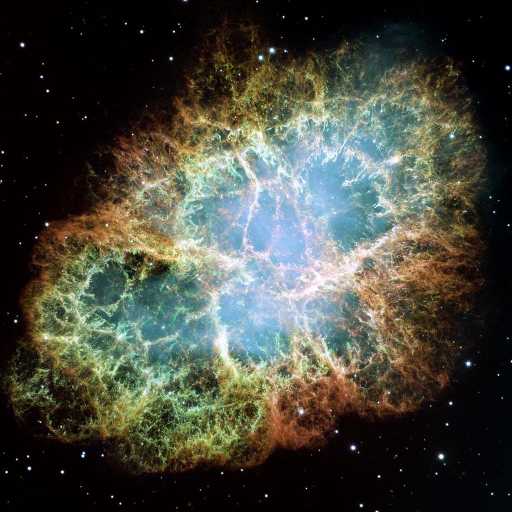 The crab nebula type II D ~ 6300 lyrs 6x4