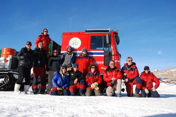 Foundation Crews at Troll, Amundsen-Scott and