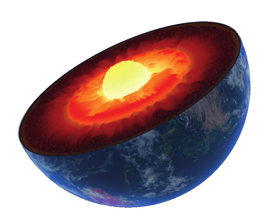However, the inner core reaches a whopping 5,500ºC! Humans would vaporise before they could remotely get anywhere near temperatures such as these!
