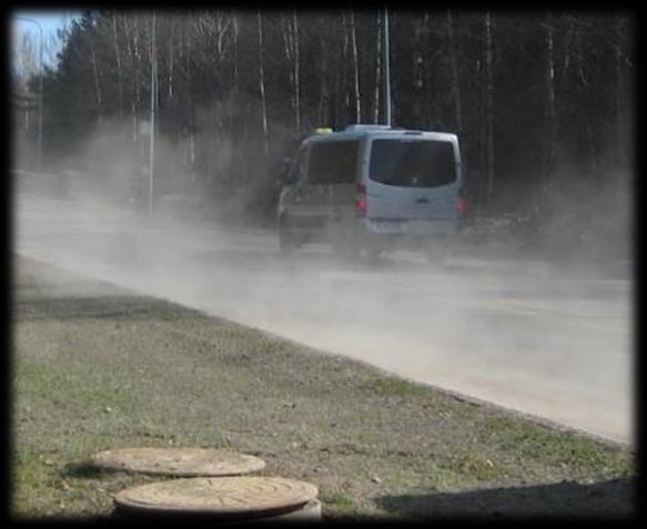 Street dust A significant air quality problem in Nordic cities Vehicle- and industrial particle emissions have declined dramatically since the 1980 s Emission control regulation and technological