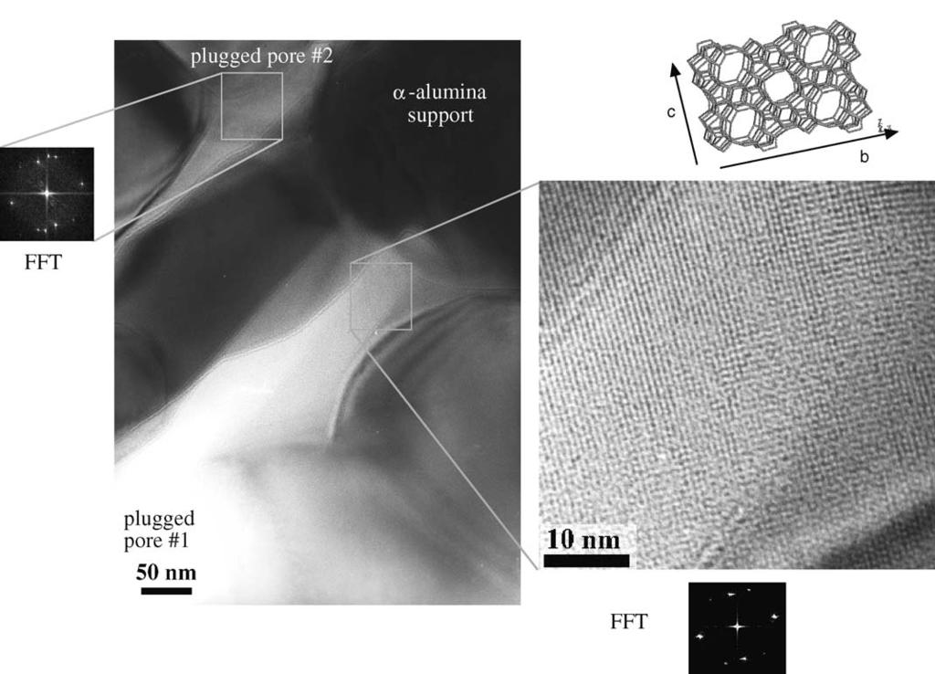 234 S. Miachon et al. / Journal of Membrane Science 281 (2006) 228 238 Fig. 7. Transmission electron micrograph of the zeolite/alumina composite membrane.