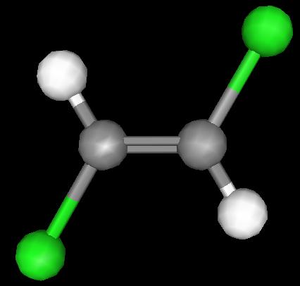 29 trans 1,2-dichloroethene BOILING POINT: 47.5 C POLARITY: NONPOLAR (0 D dipole moment) DENSITY: 1.26 g/ml cis 1,2-dichloroethene BOILING POINT: 60.