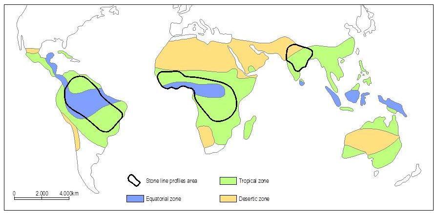 LATERITE TERRAINS IN AUSTRALIA, AFRICA & BRASIL Differences in present day climate, palaeoclimatic history, and landscape dynamics and erosional or degradation events create differences in the