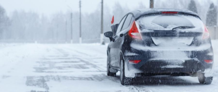 If a winter storm strands you in your vehicle, stay in your vehicle.