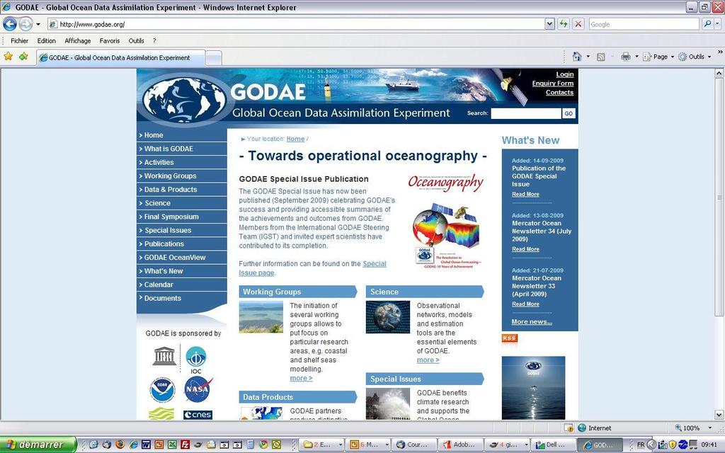 The GODAE Ocean View program: see