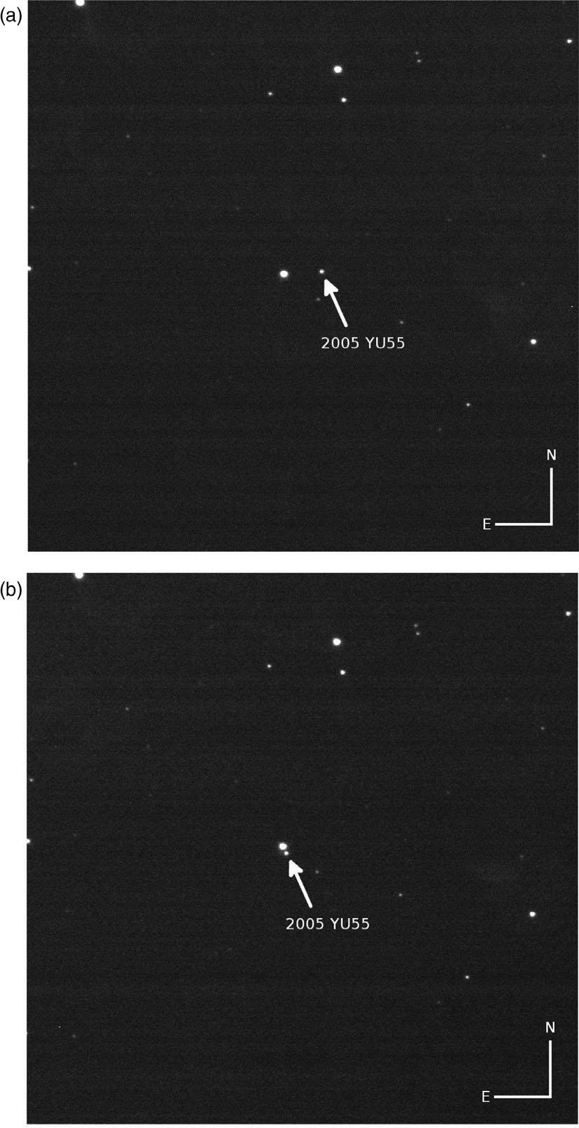 4 Todd et al. working group was calculated by taking 3 600 observations between 2005 December and 2011 December and fitting a numerical model of the asteroid motion.