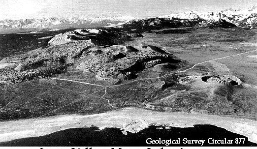 From Punchbowl to Panum: Leslie Schaffer E105 2002 Final Paper Long Valley Volcanism and the Mono-Inyo Crater Chain Figure 1.
